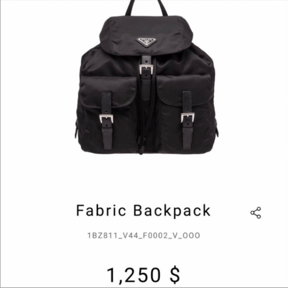 SOLD 🎉PRADA Large Backpack Excellent Condition - Picture 16 of 16